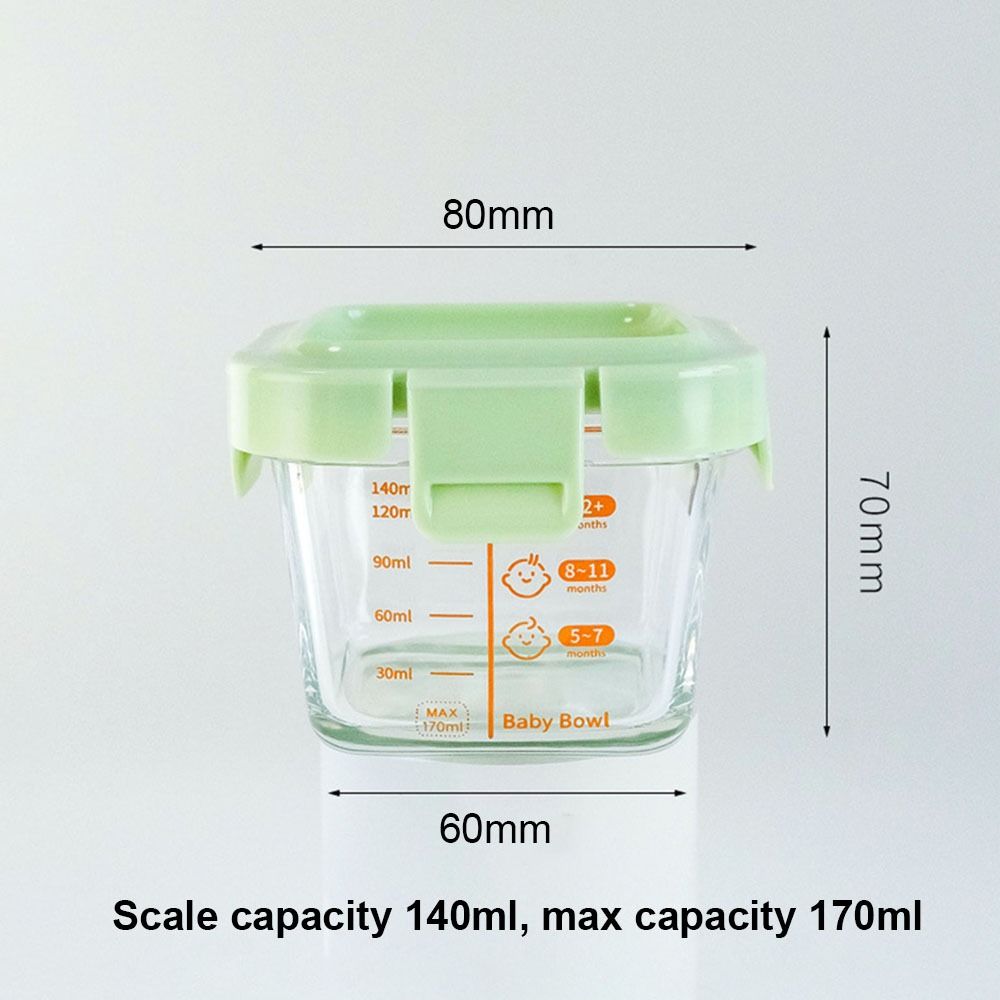 New 170ml Food Storage Box Fro - Baby Food Glass recensie en prijs
