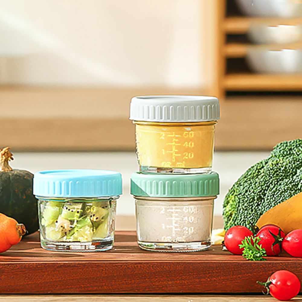 6pcs Mason Jar Glass Baby Food - Baby Food Glass recensie en prijs