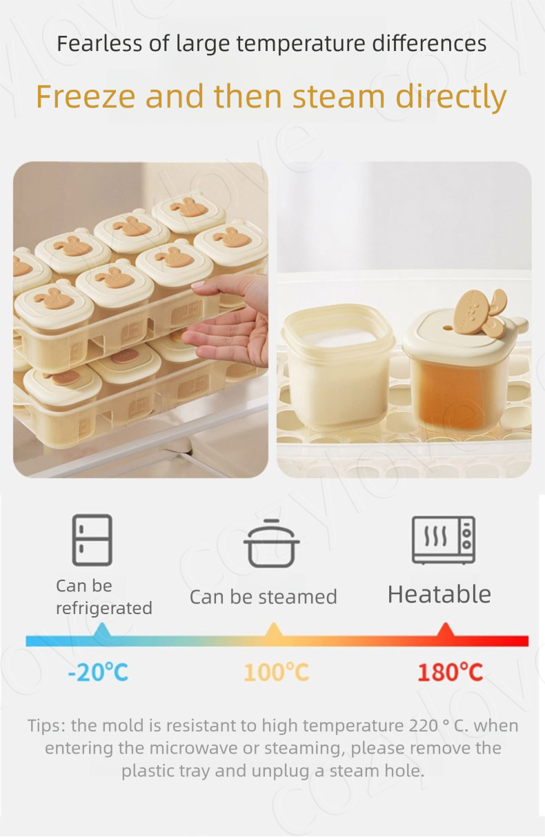 Portable Baby Food Freezer Tra - Baby Food Hero recensie en prijs