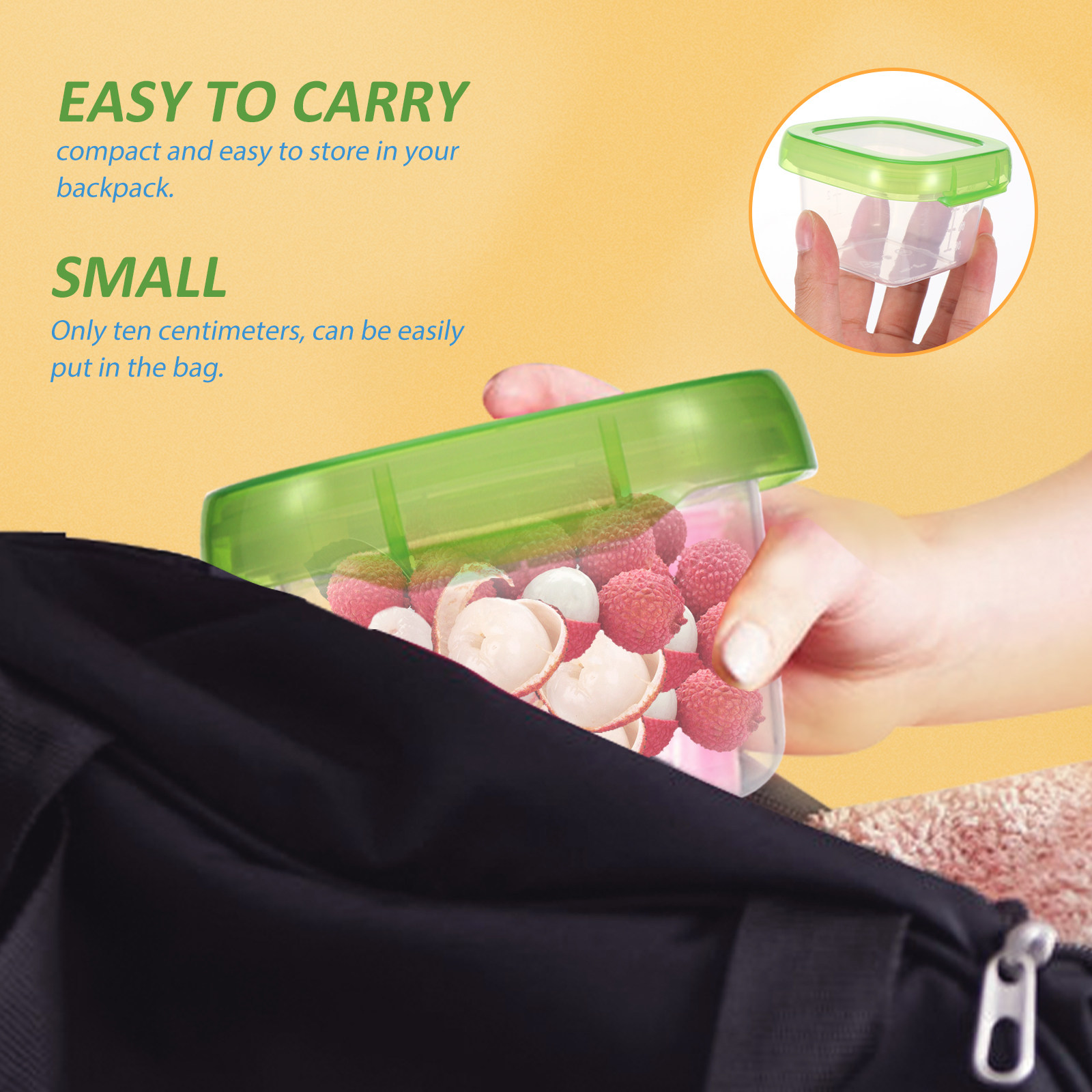 4Pcs Baby Food Storage Box Set - Baby Food Set recensie en prijs