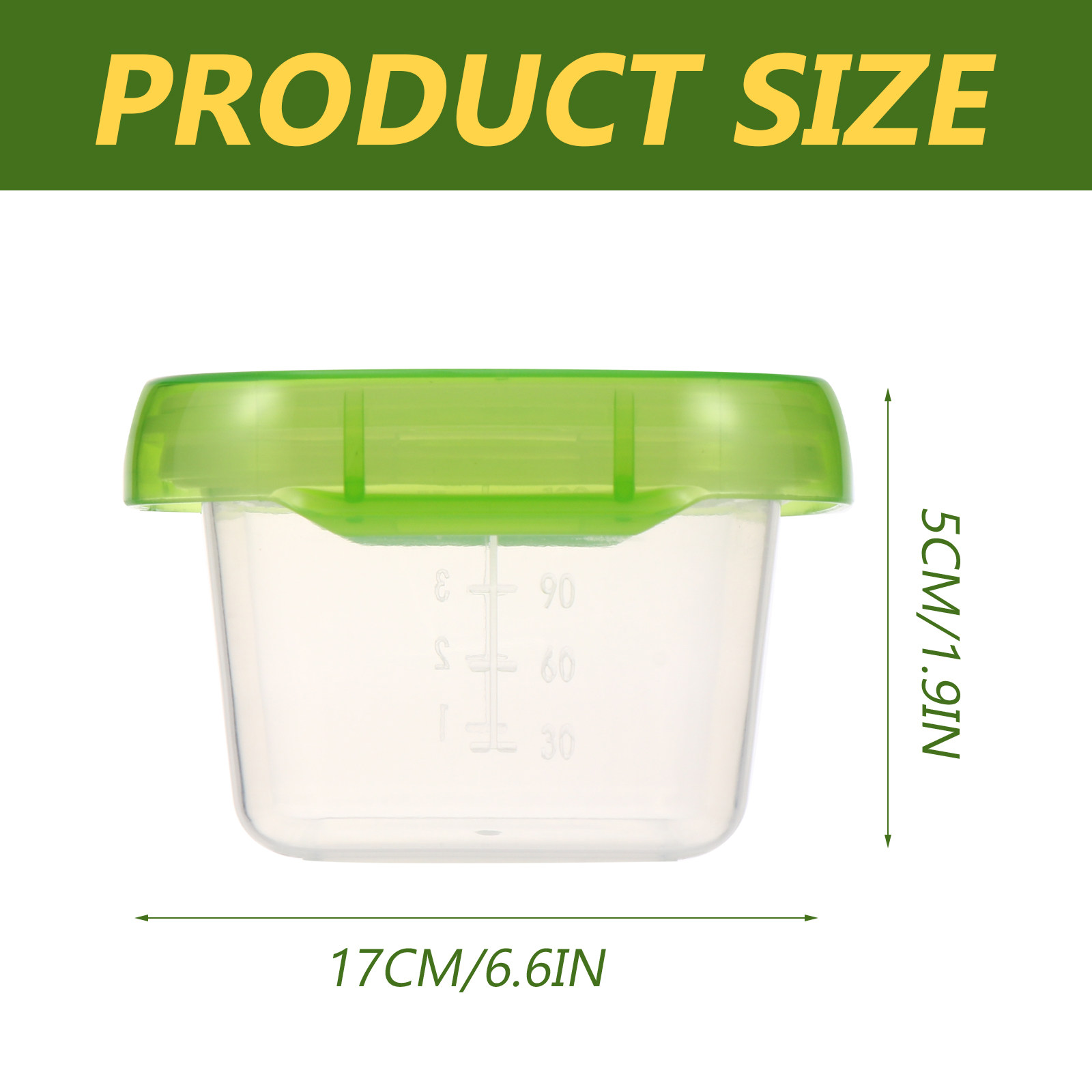 4Pcs Baby Food Storage Box Set - Baby Food Set recensie en prijs