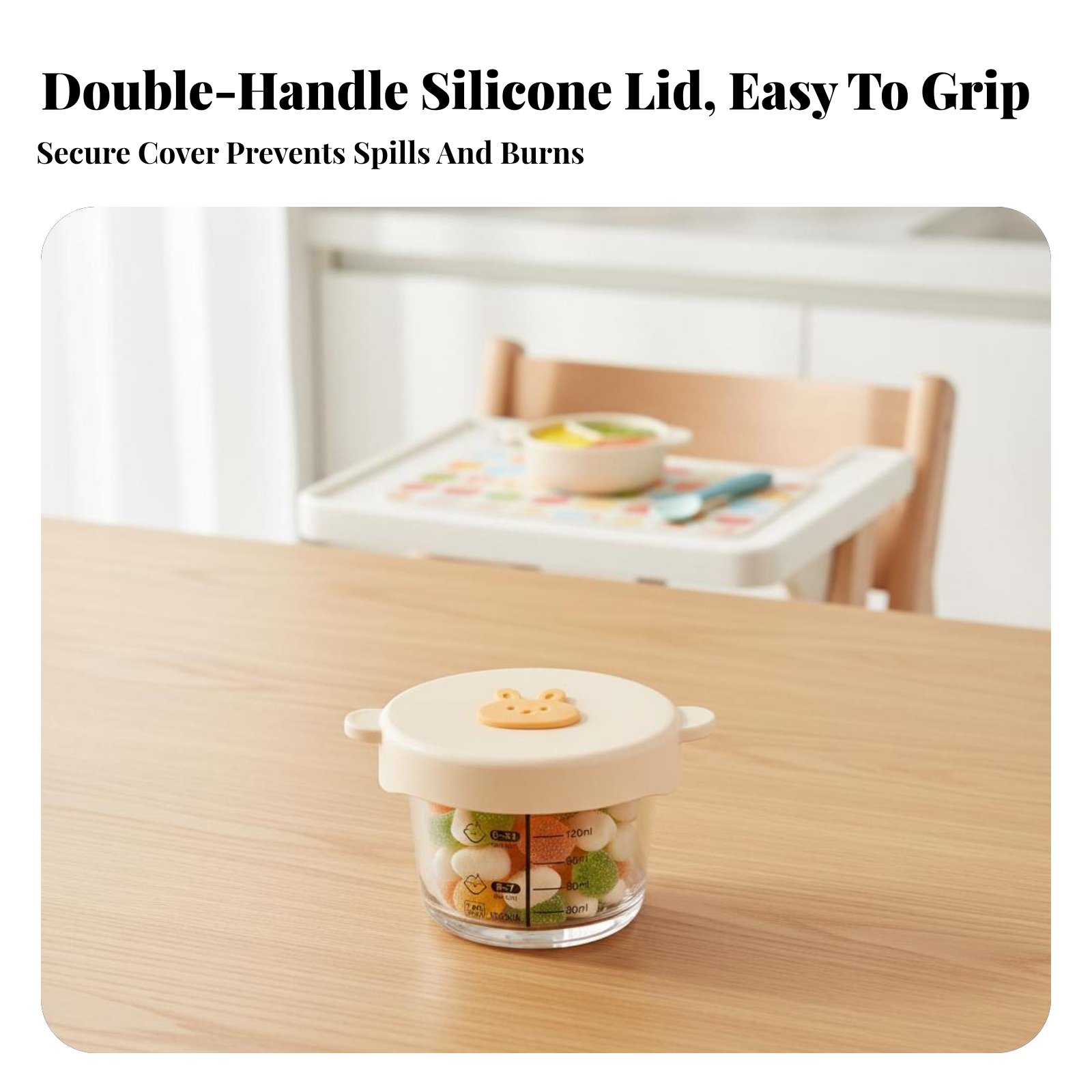 Children's Food Storage Bowl,  - Baby Food Glass recensie en prijs