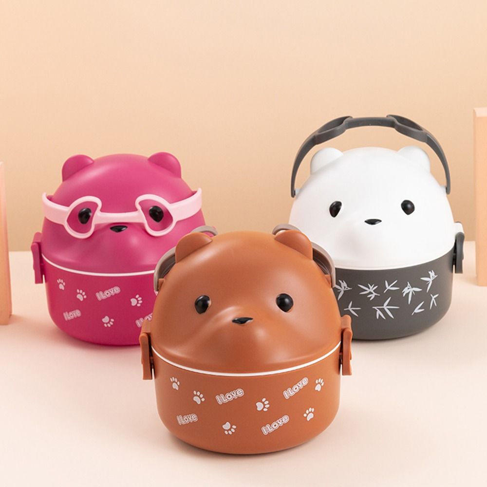 1Pcs New Eyeglass Bear Thermal - Baby Food Lunch recensie en prijs