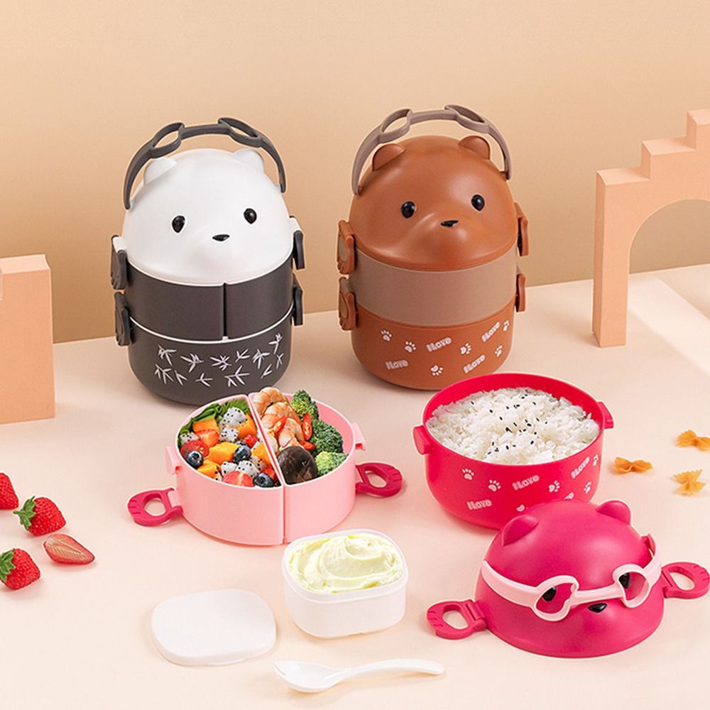 1Pcs New Eyeglass Bear Thermal - Baby Food Lunch recensie en prijs