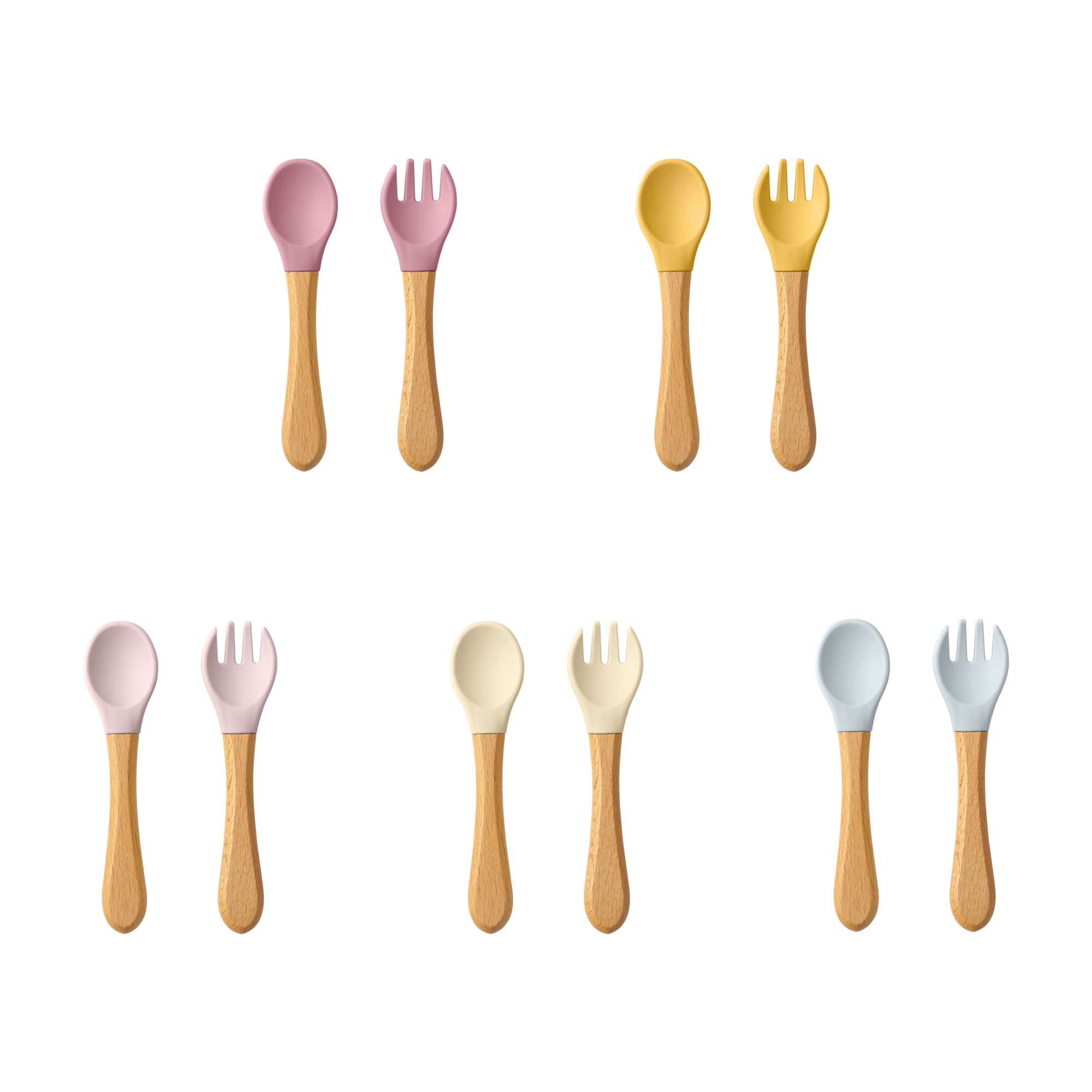 2PCS Baby Learning Spoons Uten - Baby Food Product recensie en prijs