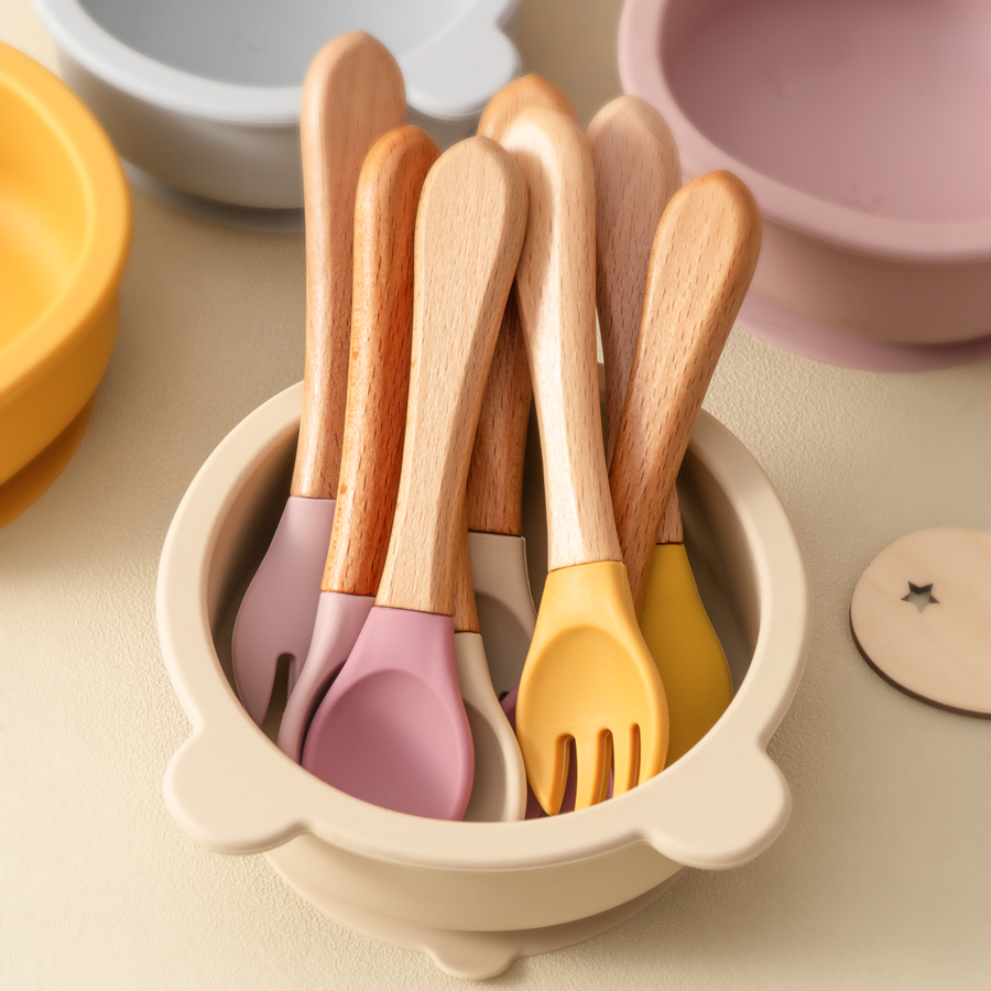 2PCS Baby Learning Spoons Uten - Baby Food Product recensie en prijs