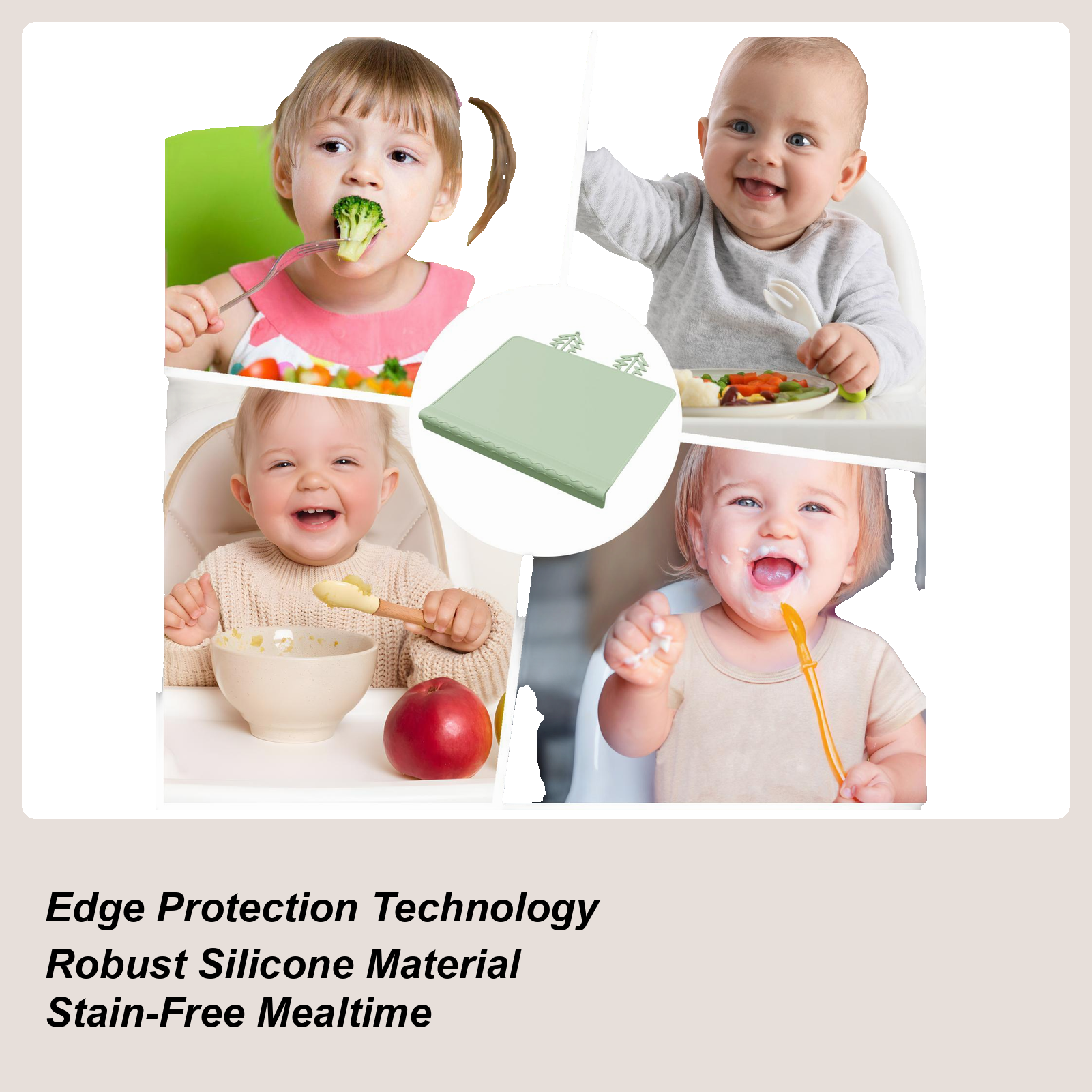 Baby Restaurant Placemat Washa - Baby Food Restaurant recensie en prijs