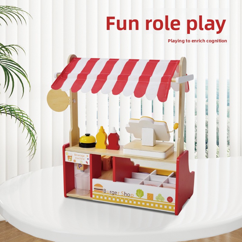 Children Toy Puzzle Wood Hambu - Baby Food Restaurant recensie en prijs