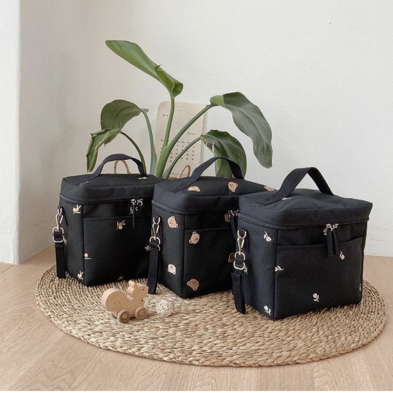 Bear Embroidery Baby Stroller  - Baby Food Thermos recensie en prijs